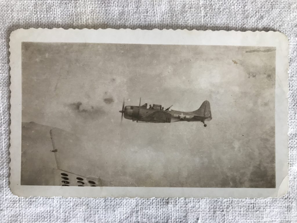 Formation flying in the Dauntless Dive Bomber