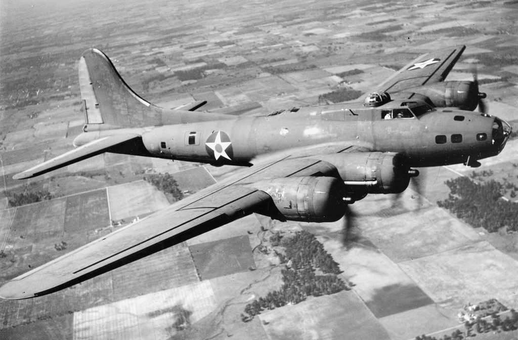 Stock photo of Boeing B-17