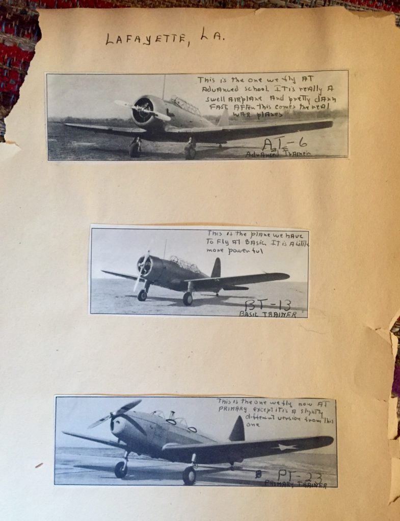 From Piepol's private collection. The aircraft he trained in.